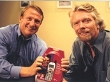 Mark Thompson with Richard Branson