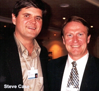 Makr Thompson with Steve Case